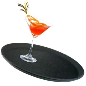 VASSOIO ANTISC.NERO Øcm 36  - 2377036 | Novalberghiera