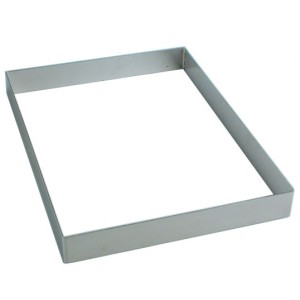 ST.RETTANGOLO cm 60x40x5h  - 5595060 | Novalberghiera