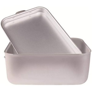 BRASIERA ALLUMINIO C/C 40x26x16h  - 1956040 | Novalberghiera