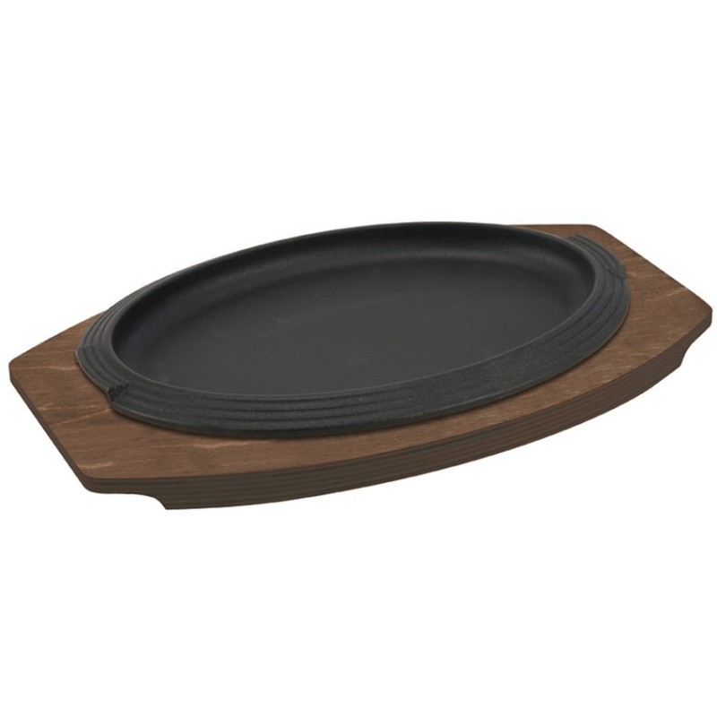 PIASTRA GHISA+LEGNO OV.32x22  - 2560032 | Novalberghiera