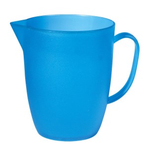 CARAFFA PLASTICA BLU Lt.1,2  - 2867000 | Novalberghiera