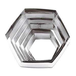 T.P.ESAGONO LISCIO Pz.6 cm 10x3h  - 2032001 | Novalberghiera