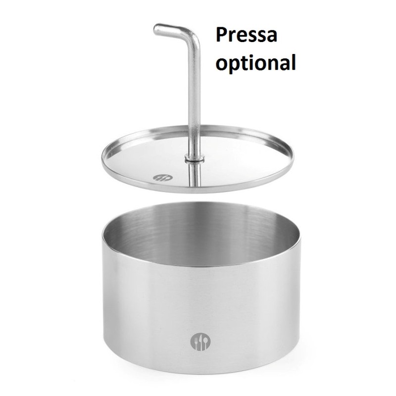 CERCHIO INOX TONDO Øcm 8  - 2801001 | Novalberghiera