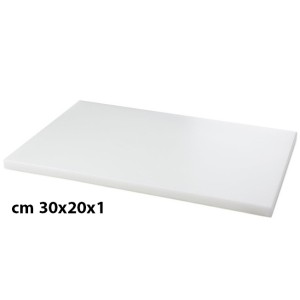 TAGLIERE BIANCO 30x20x1  - 3779030 | Novalberghiera