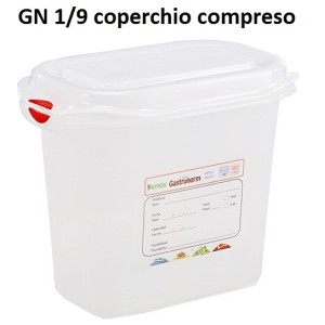 VASCA GN 1/9x15h POLIPR.C/COP.  - 5706015 | Novalberghiera