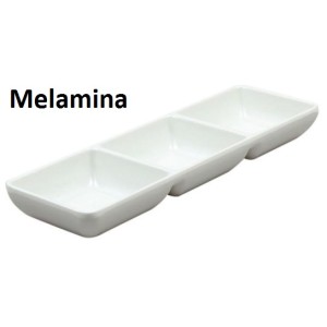 COPPETTA TRIS SALSE MELAMIN.7x22  - 5373003 | Novalberghiera