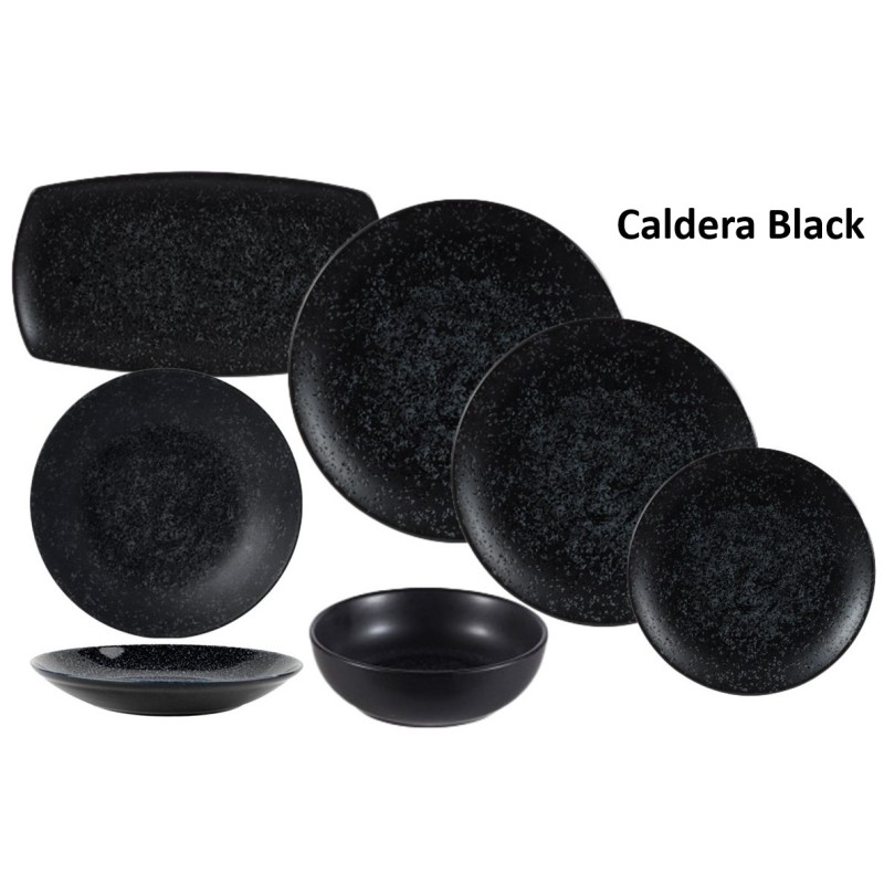 SERIE TAVOLA CALDERA NERO  - 952999 | Novalberghiera