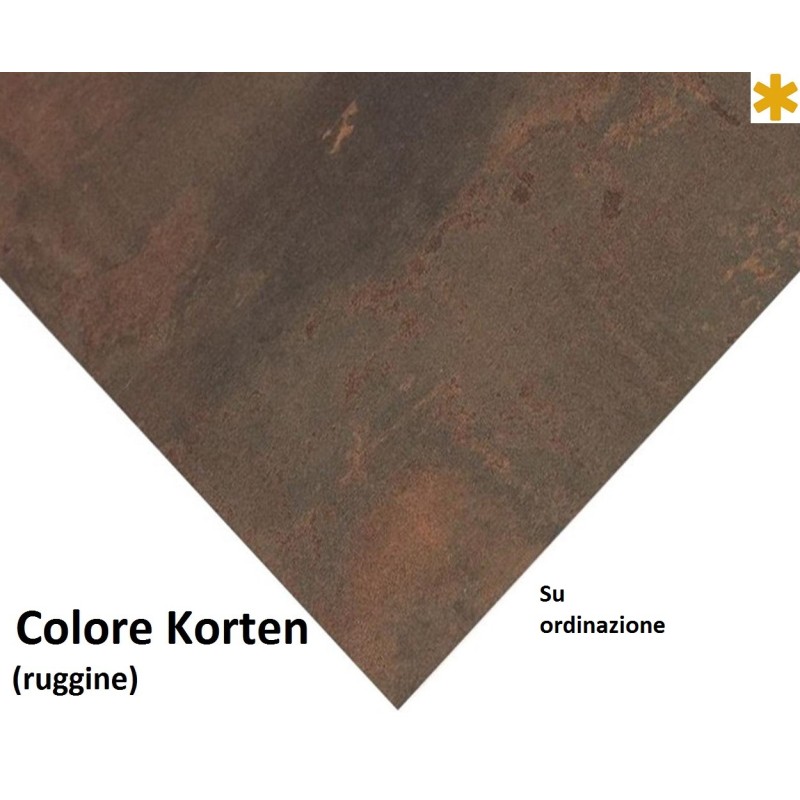 PIANO TAV.LAM.CORTEN 80x80x2,5  - 1372080 | Novalberghiera