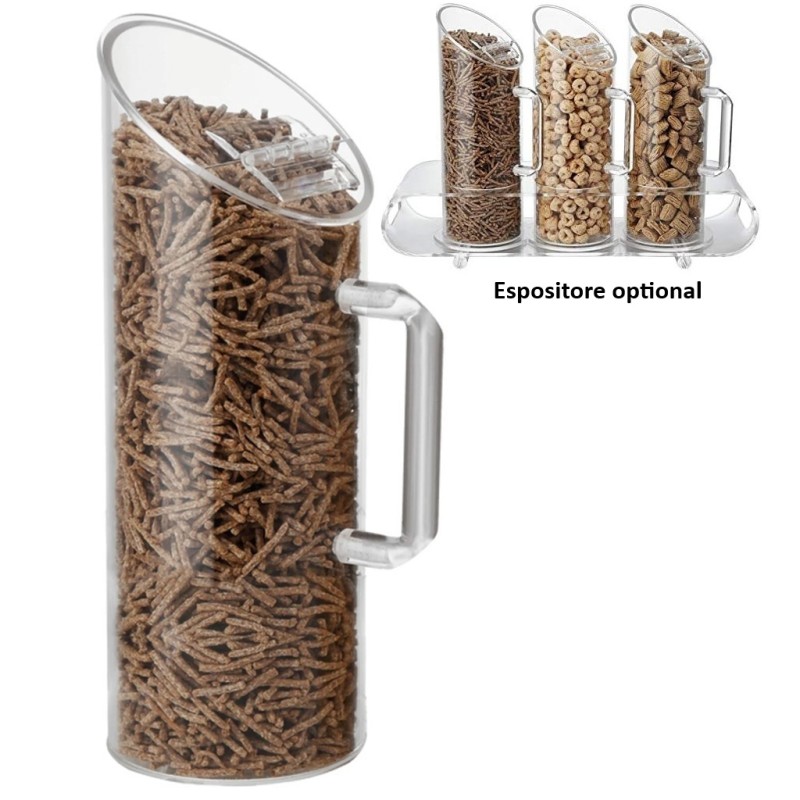 CARAFFA ACRILICO CEREALI Lt.1  - 4448006 | Novalberghiera