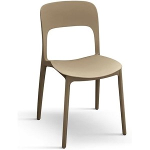 SEDIA POLIPROP. RISTO TORTORA  - 742001 | Novalberghiera