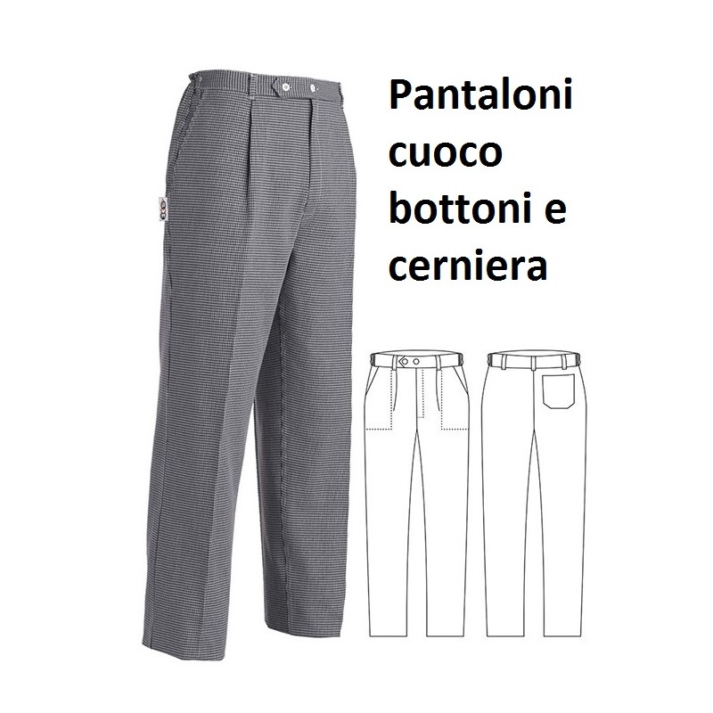 PANTALONE CUOCO CLASSICO  - 590999 | Novalberghiera