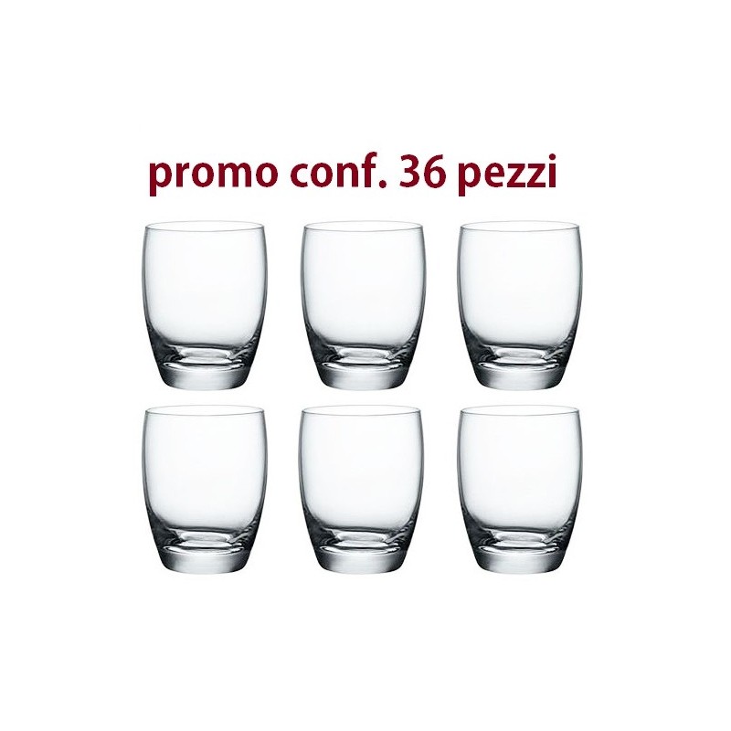 CONFEZIONE 36 PEZZI BICCHIERE BORMIOLI FIORE cl.30  - 1077130 | Novalb