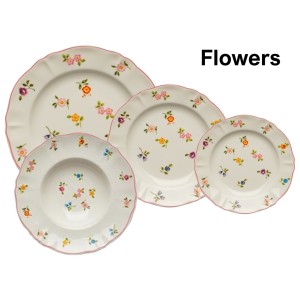,FLOWERS SERIE TAVOLA