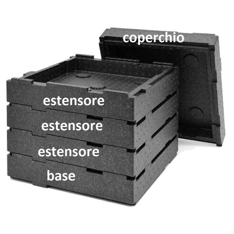 BASE/COP.ISOTERMICO 57x57x9h  - 4334010 | Novalberghiera