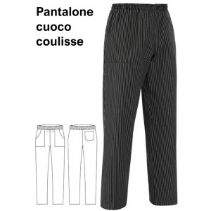 PANT.CUOCO RIGATINO  - 5449999 | Novalberghiera