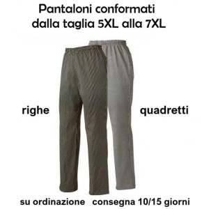 PANTALONI CUOCO CONFORMATI  - 600999 | Novalberghiera