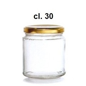 BARATTOLO VETRO C/COP.cl.30  - 1557003 | Novalberghiera