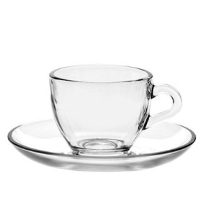 CONFEZIONE N.6 TAZZE BASIC CAFFE CON PIATTINO  - 1891000 | Novalberghi