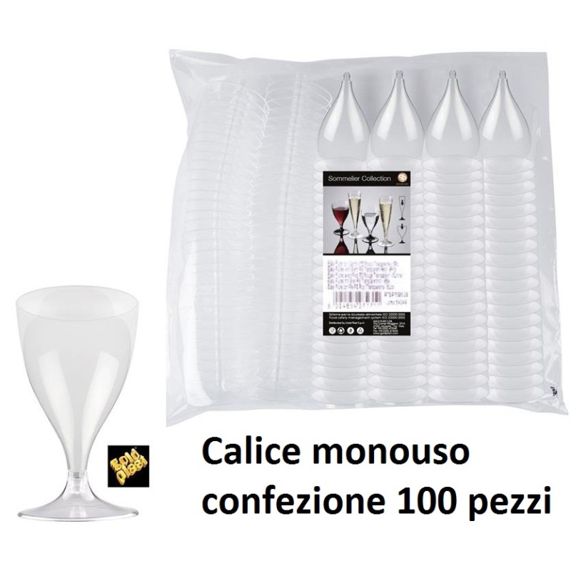 7588-21 N.100 CALICE MONO (6)  - 285101 | Novalberghiera