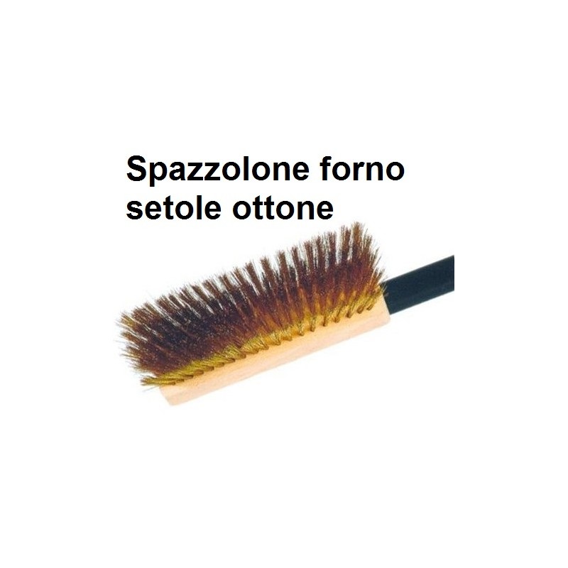 SPAZZOLA FORNO SETOLE OTTONE  - 1315000 | Novalberghiera