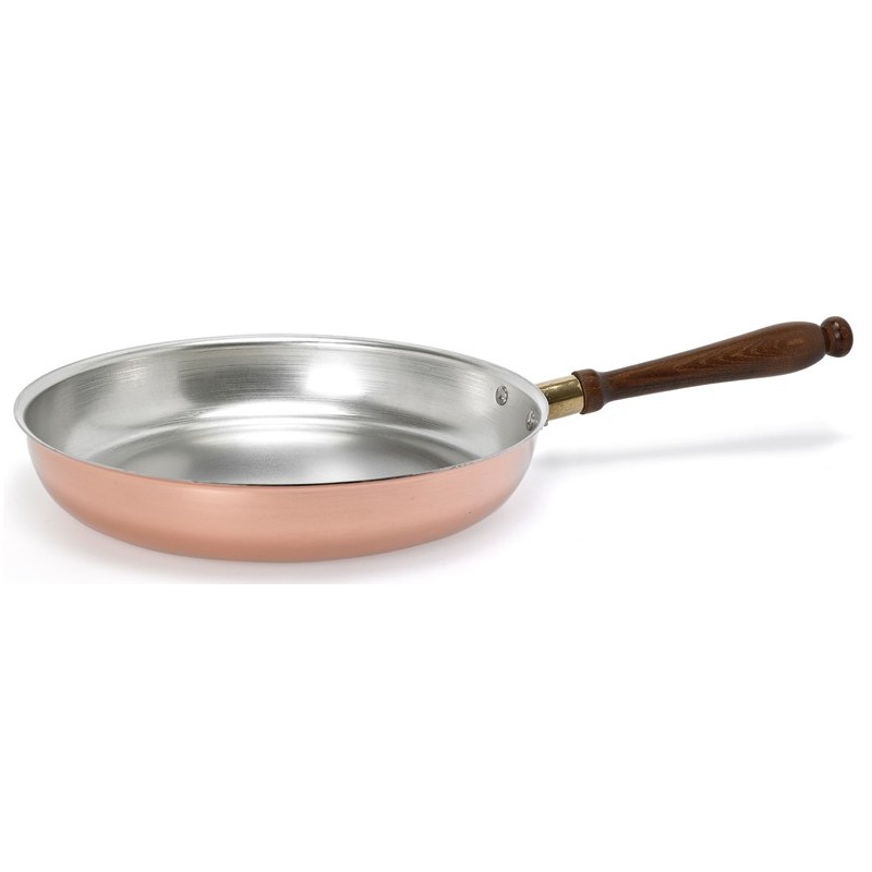 PADELLA FLAMBE RAME cm 28  - 4226028 | Novalberghiera