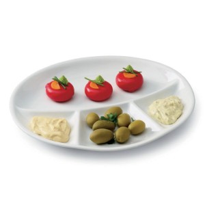 OVALE 4 SCOMPARTI 28x24  - 4984003 | Novalberghiera