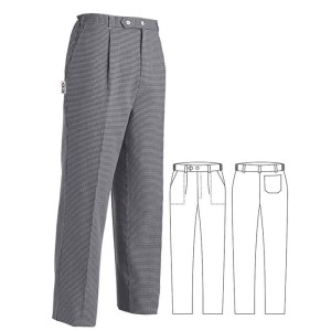 PANT.CUOCO QUAD.L 50/52  - 590052 | Novalberghiera