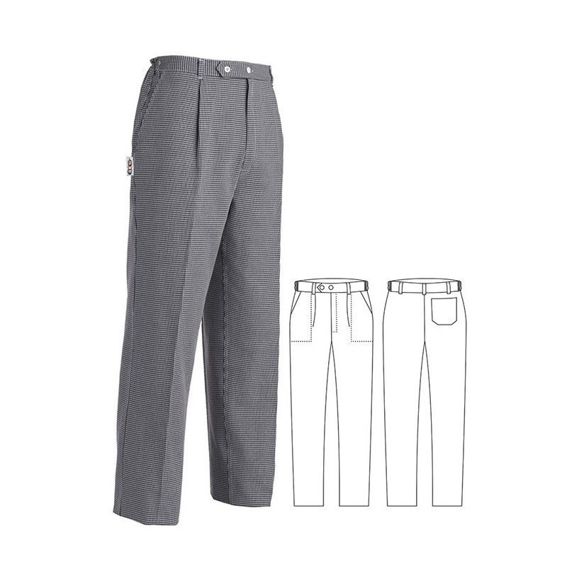 PANT.CUOCO QUAD.L 50/52  - 590052 | Novalberghiera