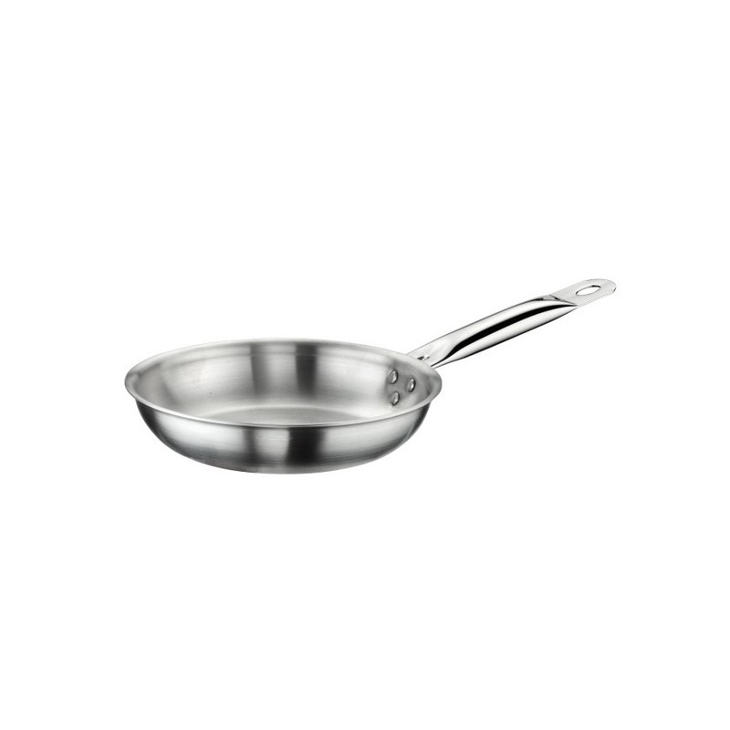 PADELLA INOX TRIM. cm24x5h  - 5298024 | Novalberghiera