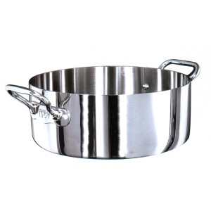 CASS.2M BASSA INOX TR.cm36x13h  - 5291036 | Novalberghiera