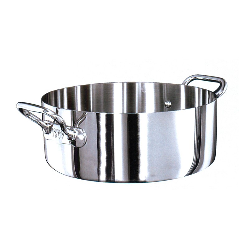 CASS.2M BASSA INOX TR.cm36x13h  - 5291036 | Novalberghiera