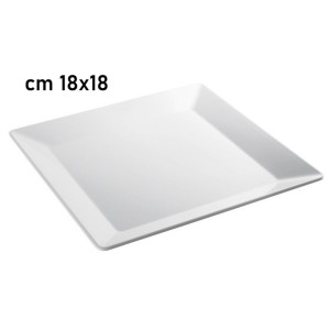 VASSOIO MELAMINA cm 18x18  - 5680018 | Novalberghiera