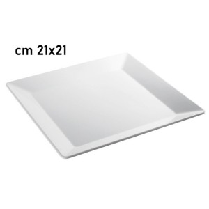 VASSOIO MELAMINA cm 21x21  - 5680021 | Novalberghiera