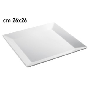 VASSOIO MELAMINA cm 26x26  - 5680026 | Novalberghiera