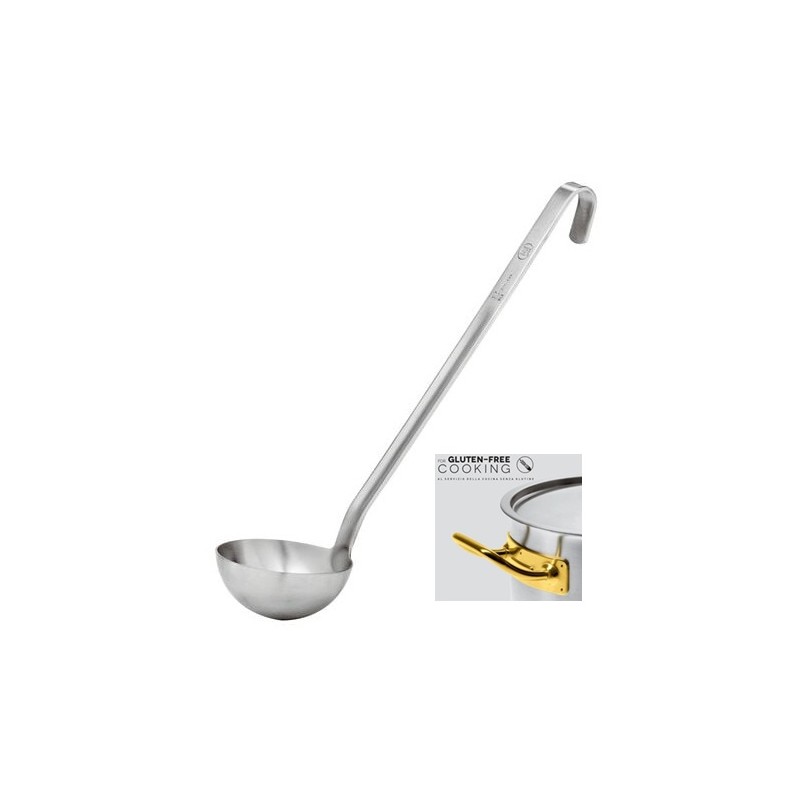 GLUTEN FREE MESTOLO INOX cm 10  - 156010 | Novalberghiera