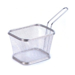 CESTINO FILO INOX 10x9x7  - 1420002 | Novalberghiera