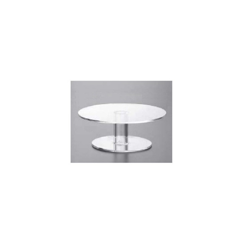 ALZATA PLEXI Øcm 19x5h  - 4666005 | Novalberghiera