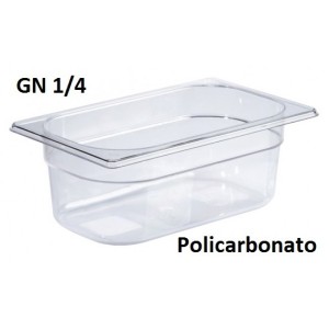 VASCA POLICARB. GN 1/4x15h  - 4613015 | Novalberghiera