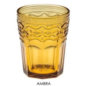 BICCHIERE CANNES AMBRA cl.25  - 1254000 | Novalberghiera