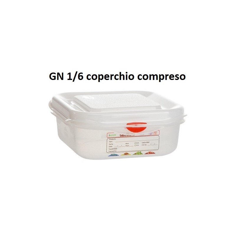 VASCA GN 1/6x6h POLIPR.C/COP.  - 5705006 | Novalberghiera
