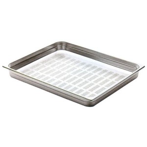 VASCA INOX FORATA GN 2/1x2h  - 3088002 | Novalberghiera