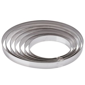 CERCHIO INOX Øcm10x2h  - 990110 | Novalberghiera