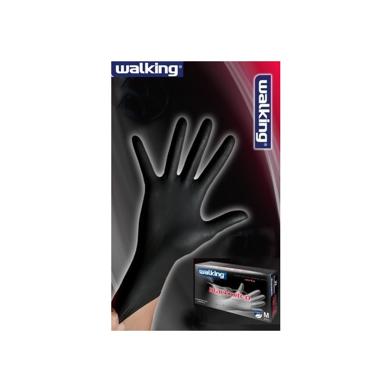 N.100 GUANTI BLACKNITRO L  - 1159012 | Novalberghiera