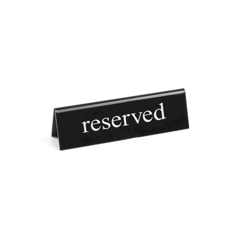 TARGHETTA RESERVED Hdi  - 1261000 | Novalberghiera