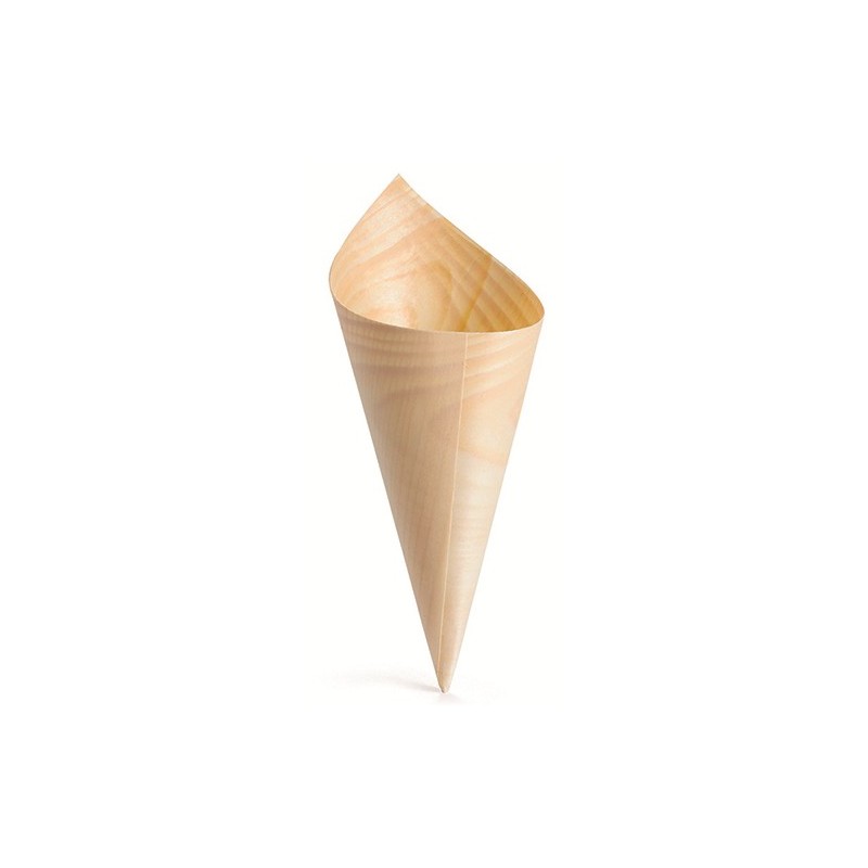 N.50 CONI LEGNO cm 9x22 h (12)  - 5712225 | Novalberghiera