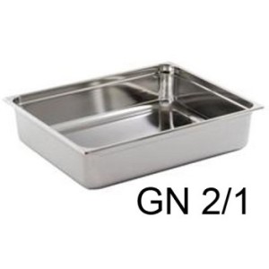 VASCA GN INOX 2/1 x 20h  - 3080020 | Novalberghiera