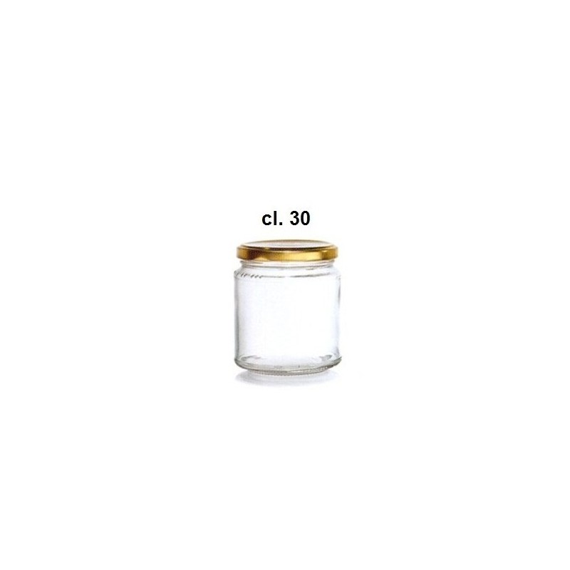BARATTOLO VETRO C/COP.cl.30  - 1557003 | Novalberghiera