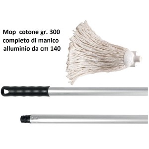 MOP TONDO 300 GR. C/MANICO  - 2488001 | Novalberghiera