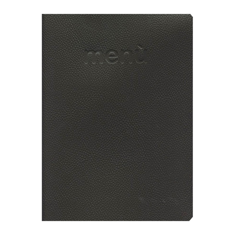 MENU PELLE RIC.nero24x33-A4  - 298003 | Novalberghiera