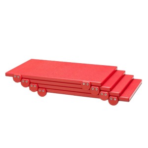 TAGLIERE ROSSO 60x40x2 c.f.  - 3779160 | Novalberghiera